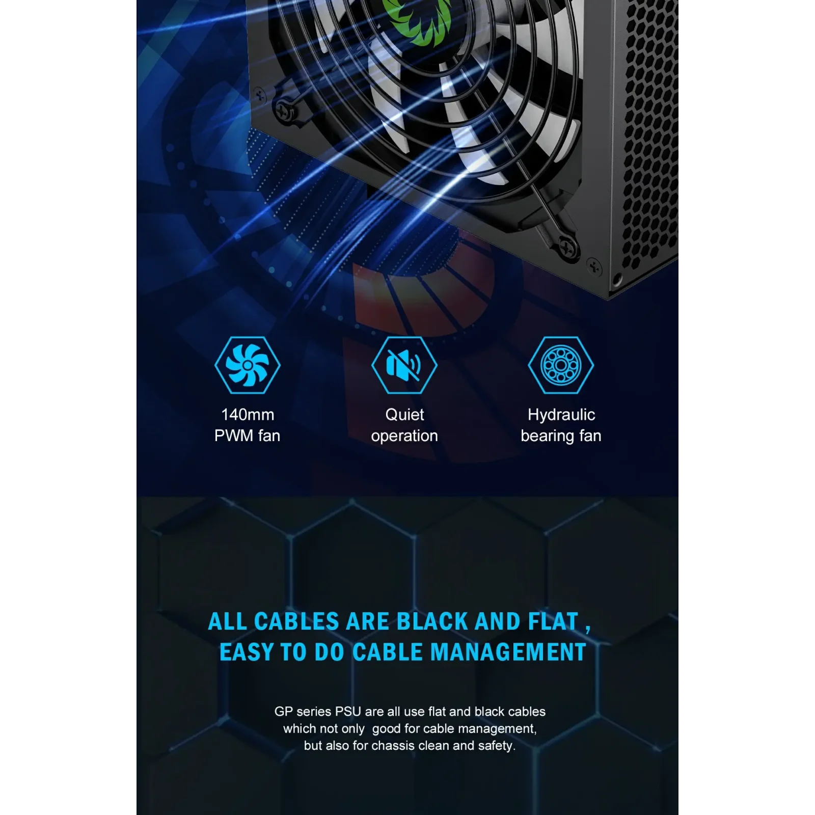 Блок живлення GAMEMAX GP-650 UA