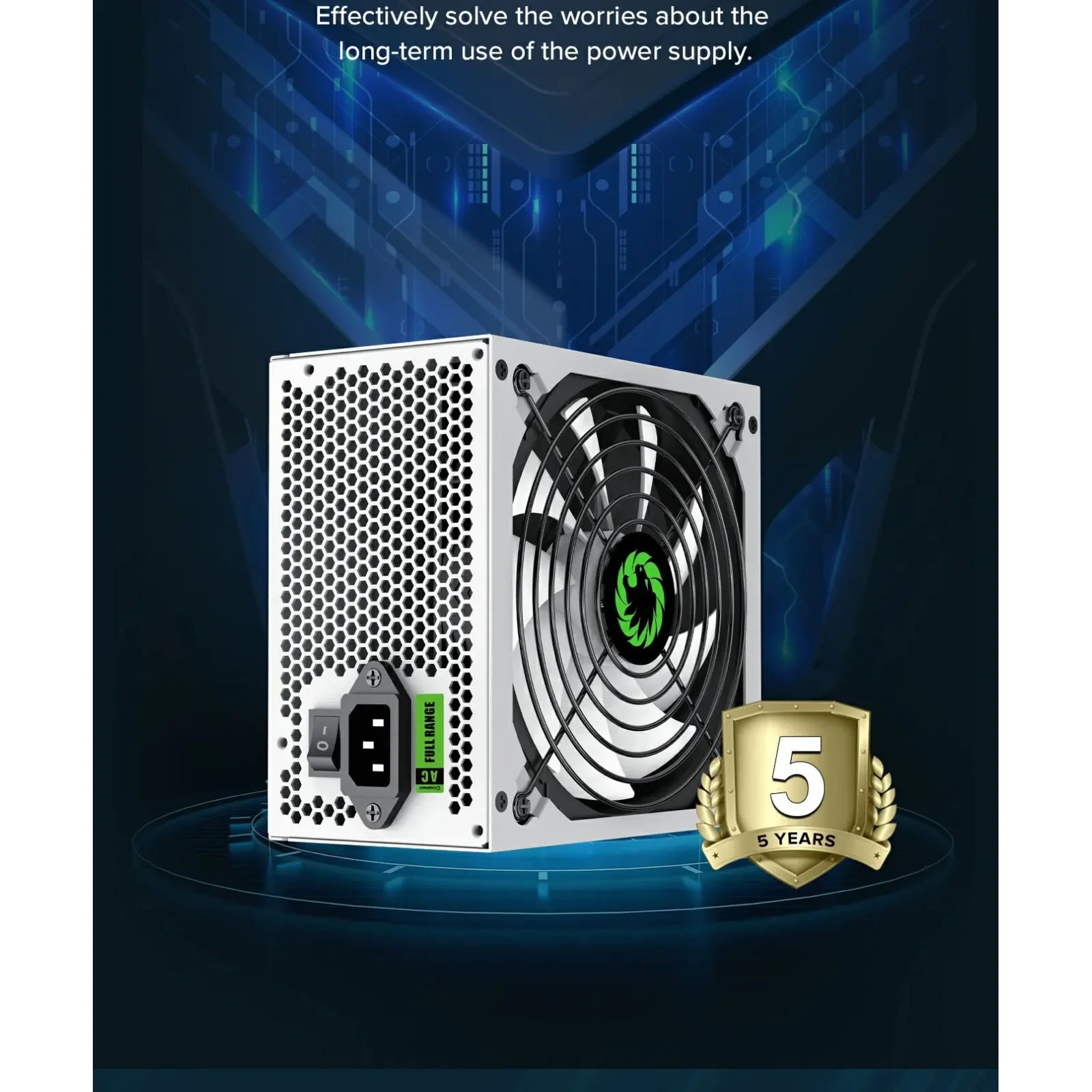 Блок живлення GAMEMAX GP-550-White UA