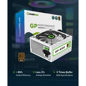 Блок живлення GAMEMAX GP-650-White UA