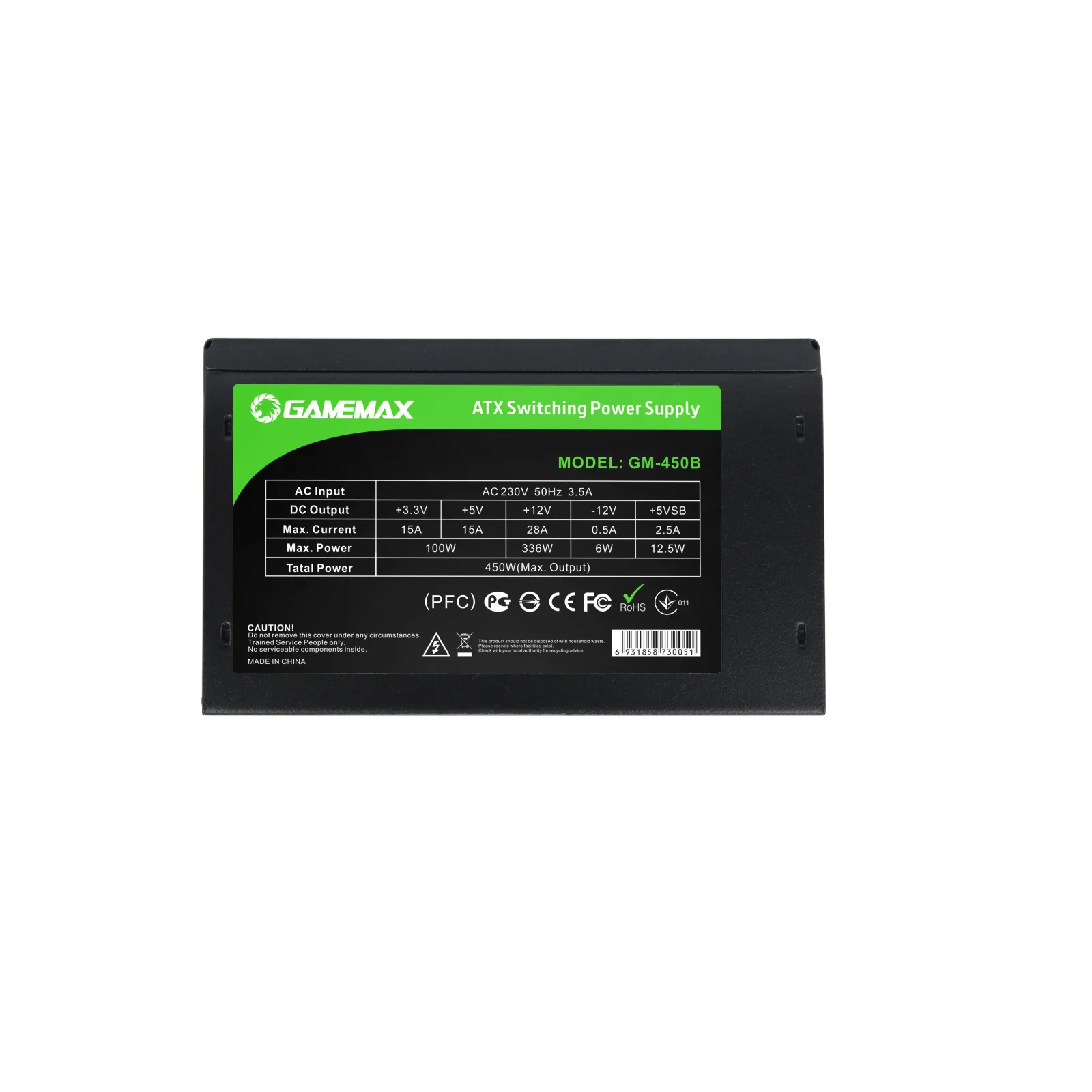 Блок питания GameMax GM-450B UA