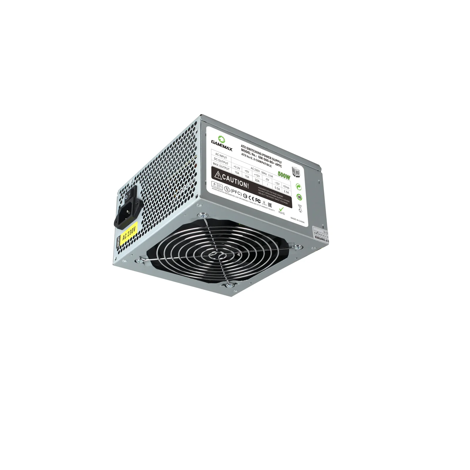 Блок живлення GameMax GM-500 UA