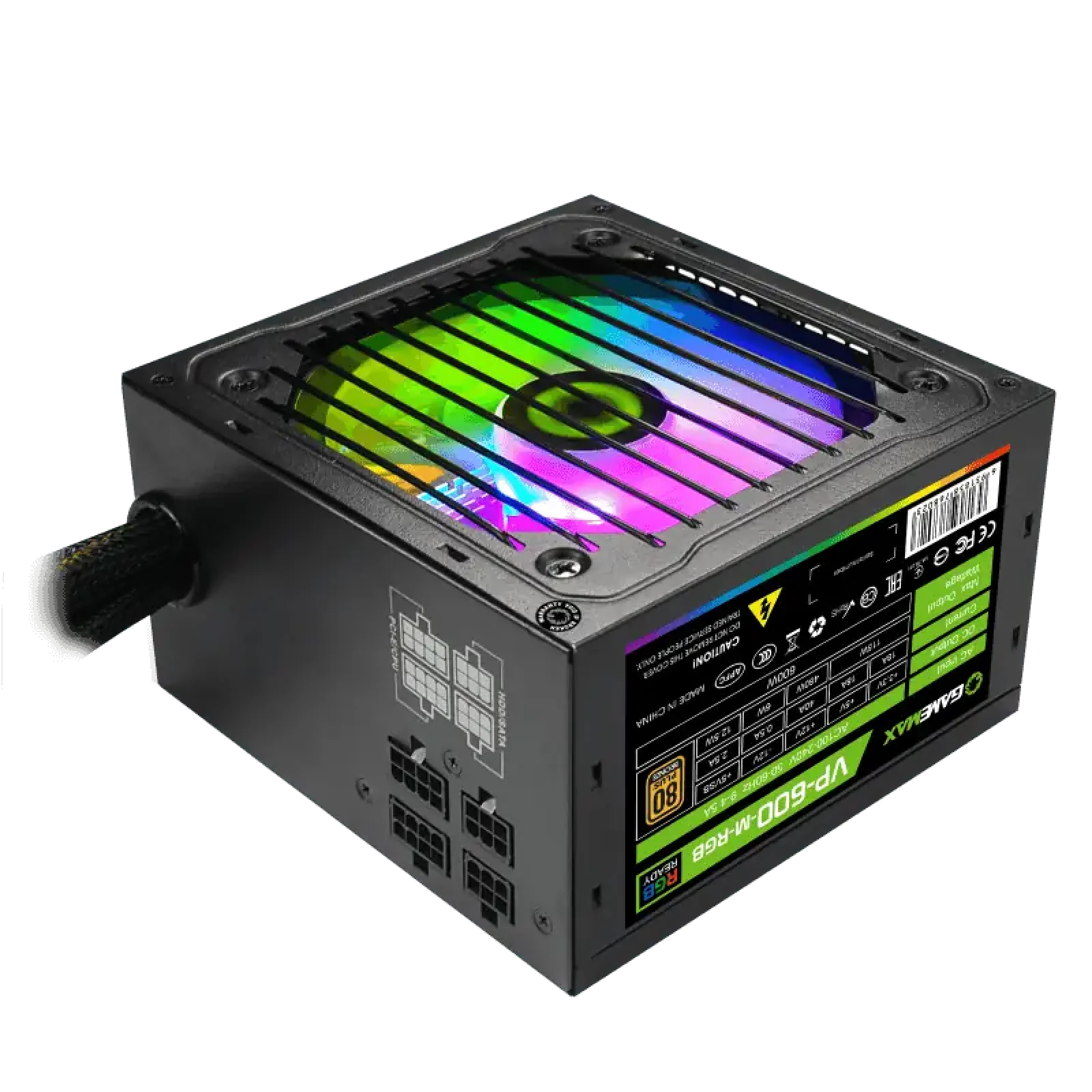Блок питания GAMEMAX VP-600-M-RGB UA