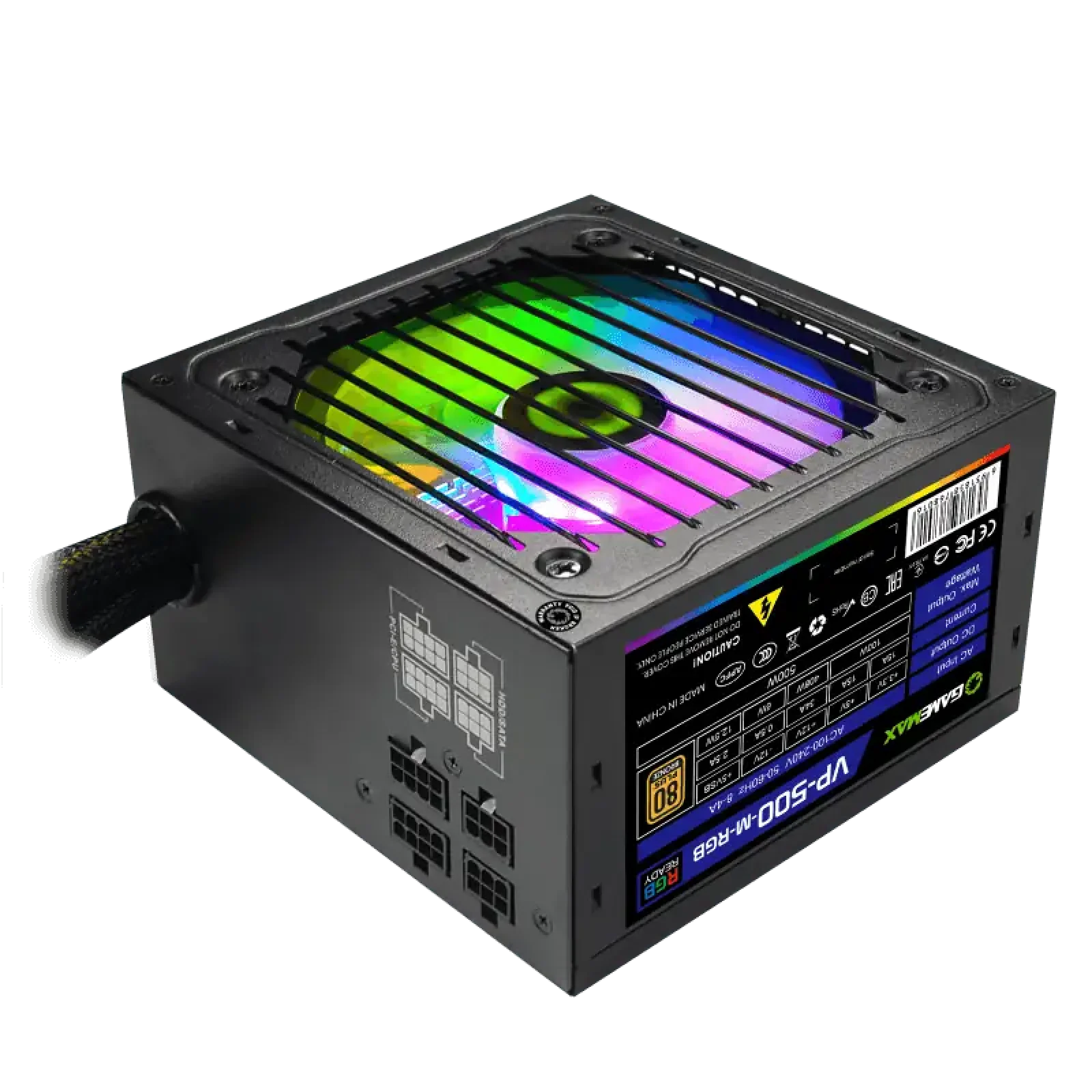 Блок питания GAMEMAX VP-500-M-RGB UA UA