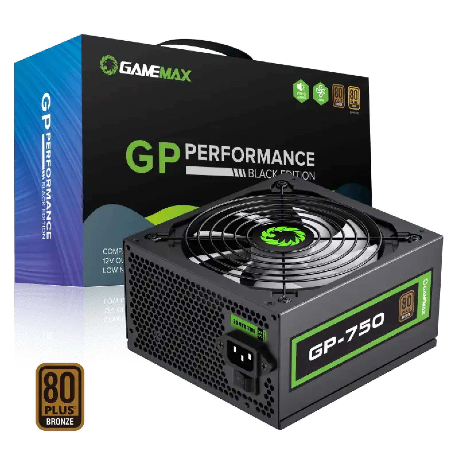 Блок питания GameMax 750W GP-750 UA