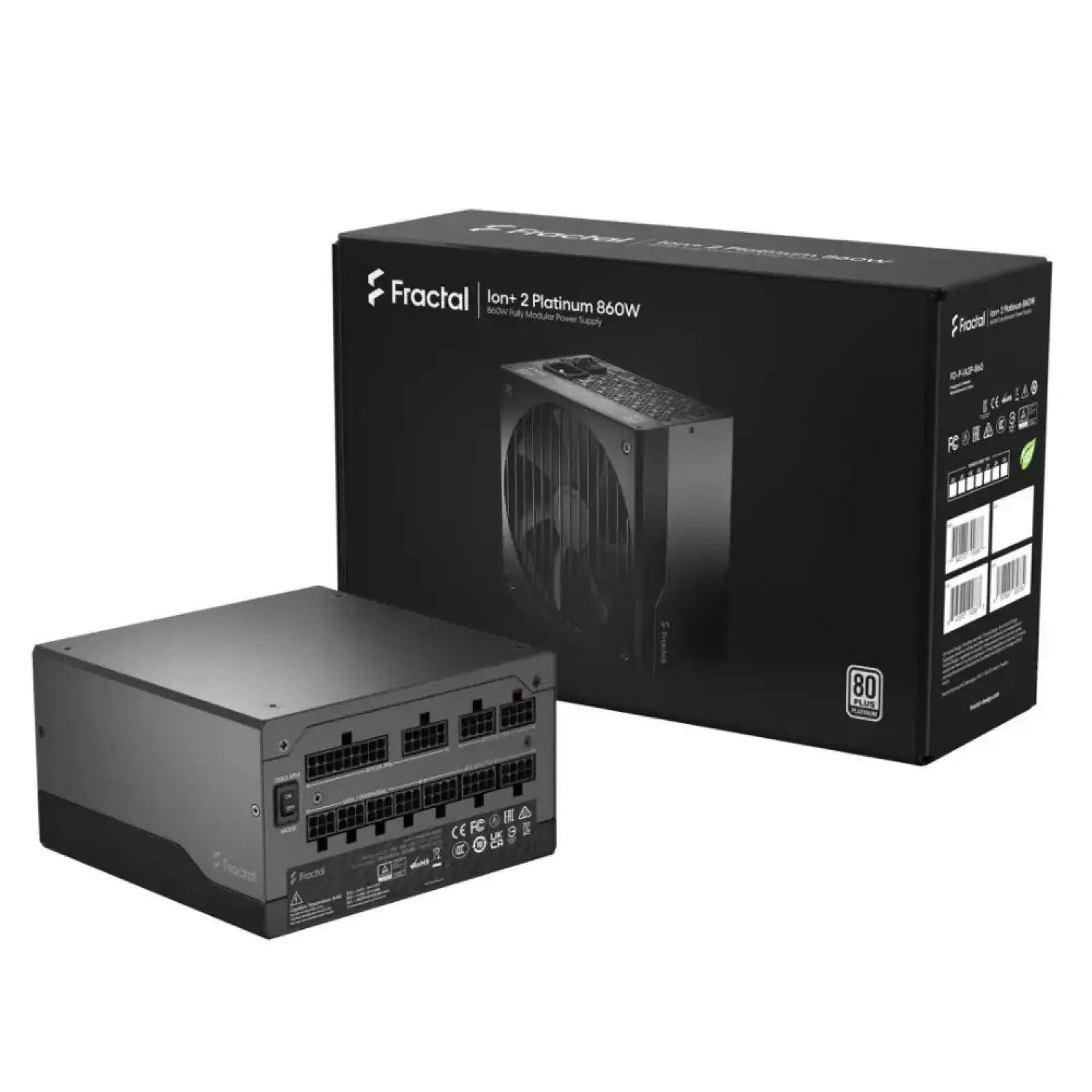 Блок живлення Fractal Design Ion+ 2 Platinum 860W (FD-P-IA2P-860-EU) UA