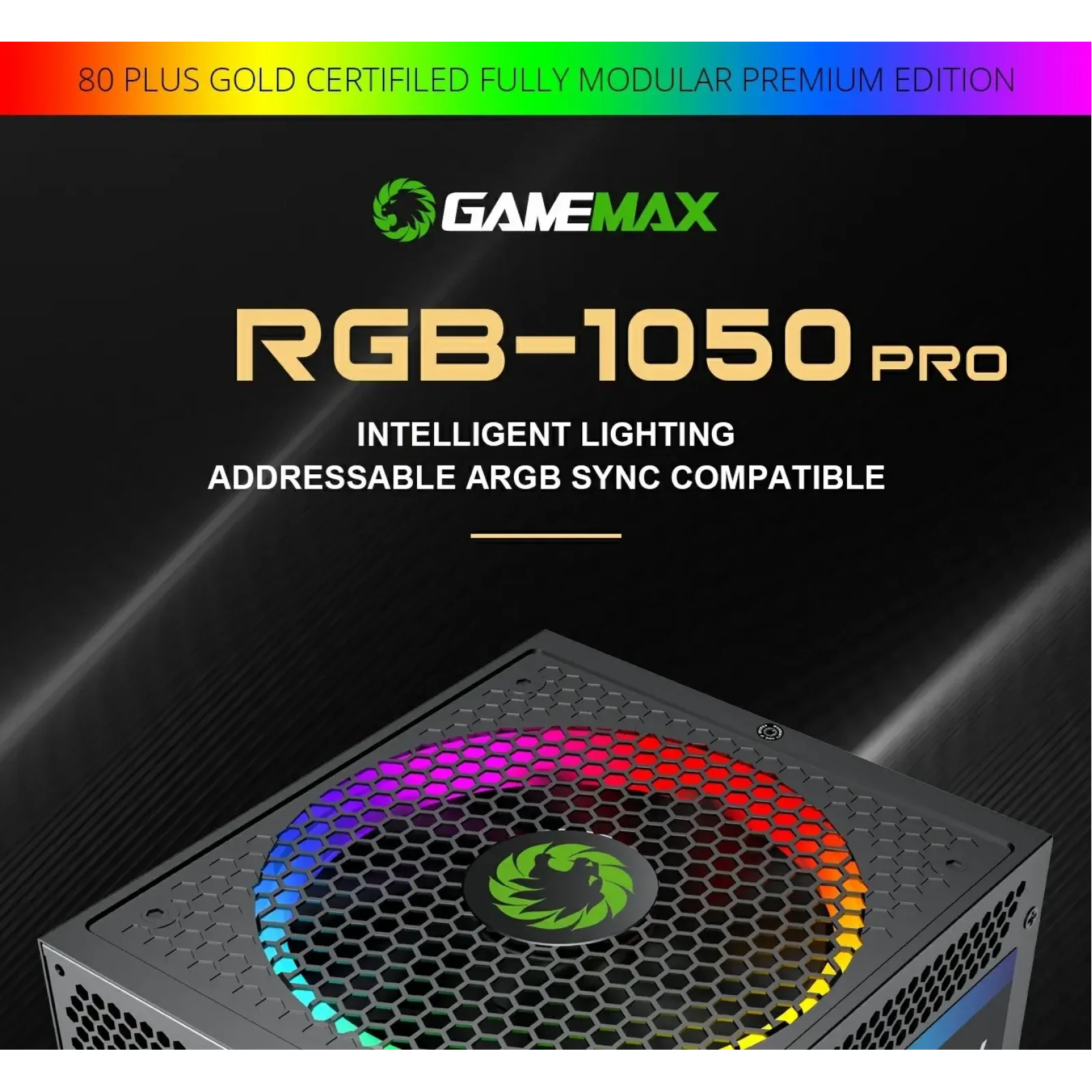 Блок живлення GameMax RGB-1050 PRO UA