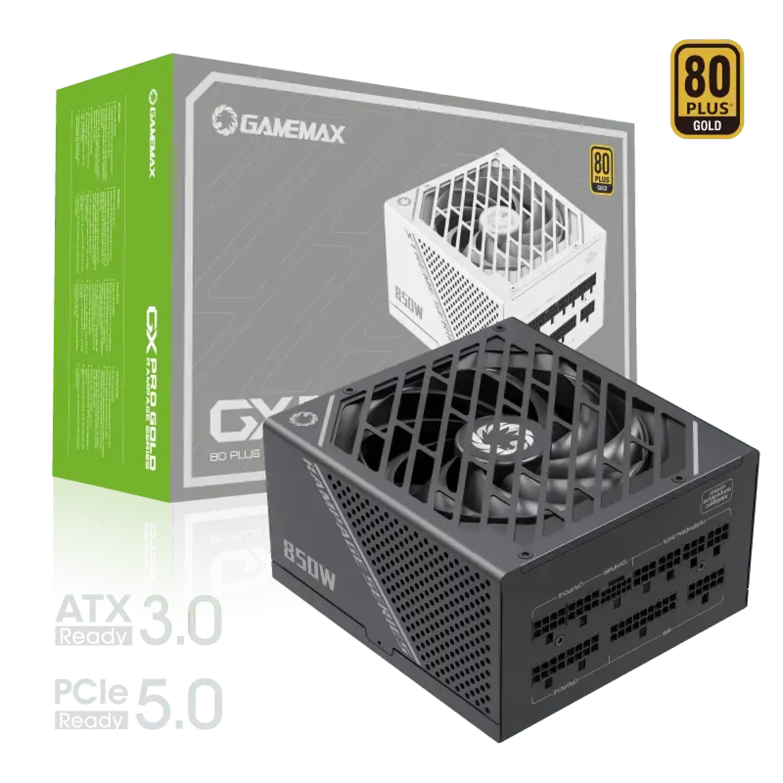 Блок живлення GAMEMAX GX-850 PRO BK UA