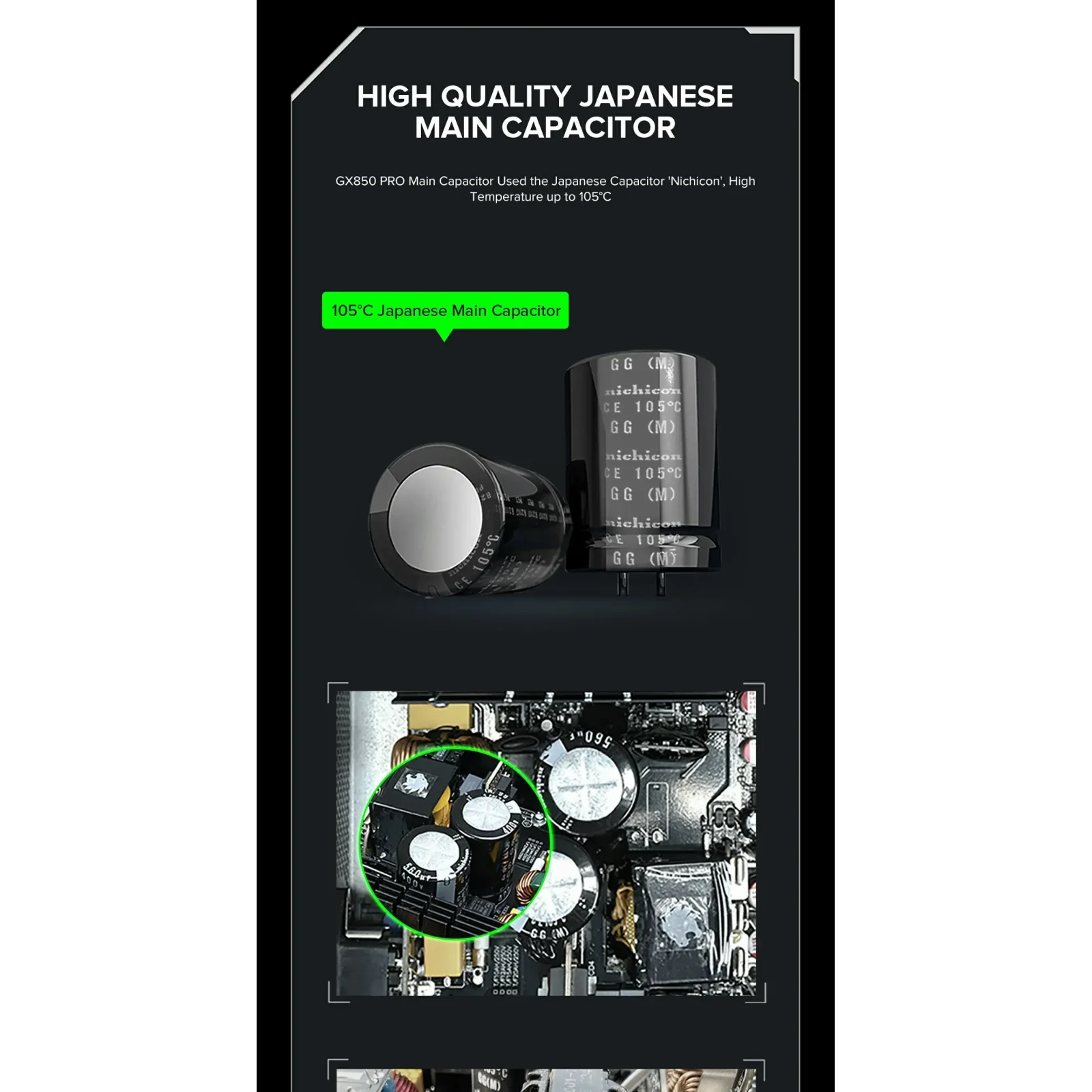 Блок живлення GAMEMAX GX-850 PRO BK UA