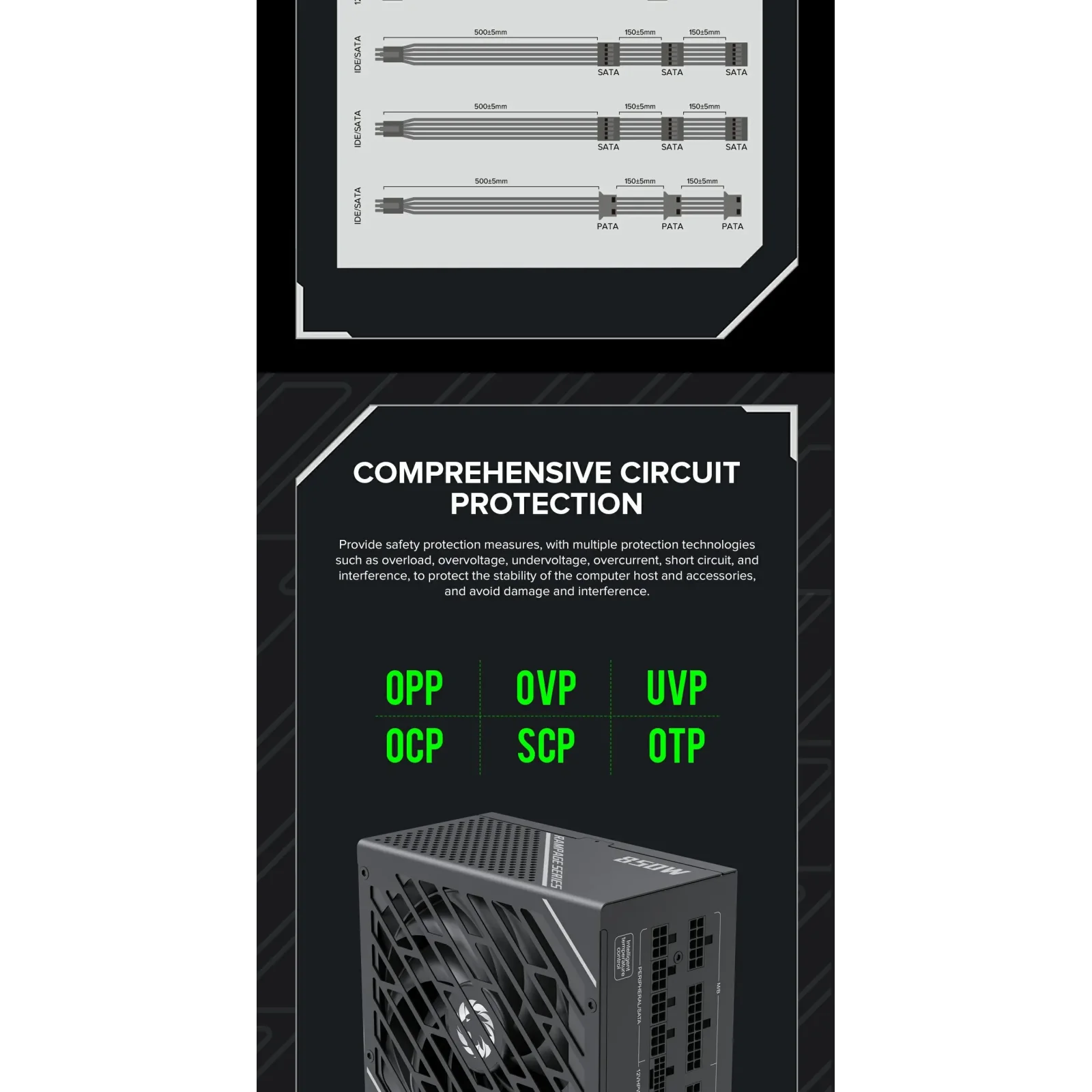 Блок живлення GAMEMAX GX-850 PRO BK UA