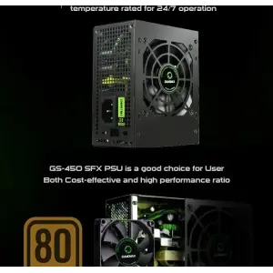 Блок питания GameMax 450W GS-450 UA