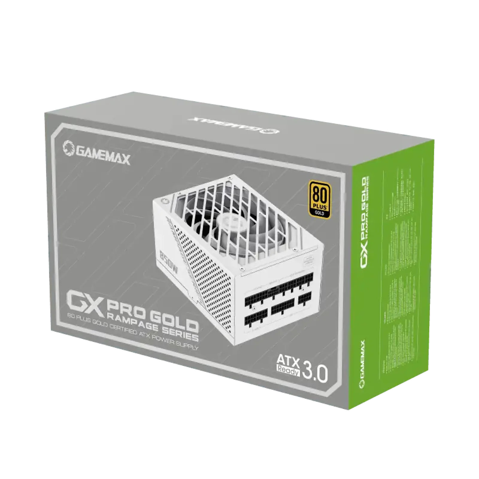 Блок живлення GAMEMAX GX-850 PRO WT (ATX3.0 PCIe5.0) UA