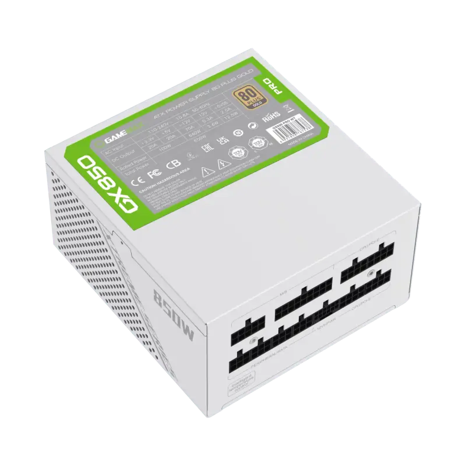 Блок живлення GAMEMAX GX-850 PRO WT (ATX3.0 PCIe5.0) UA