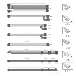 Блок живлення GAMEMAX GX-850 PRO WT (ATX3.0 PCIe5.0) UA