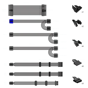 Блок живлення GameMax GX-650 Modular UA