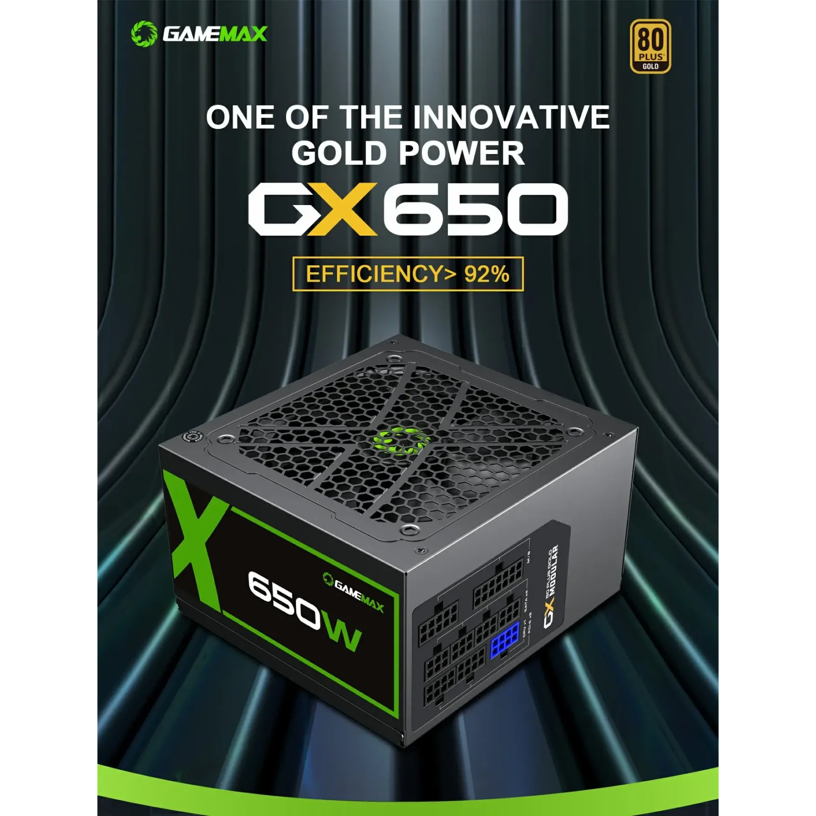 Блок живлення GameMax GX-650 Modular UA