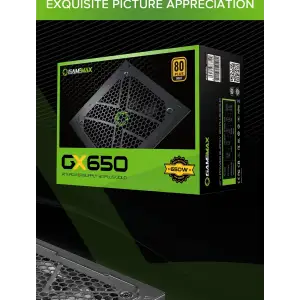 Блок живлення GameMax GX-650 Modular UA