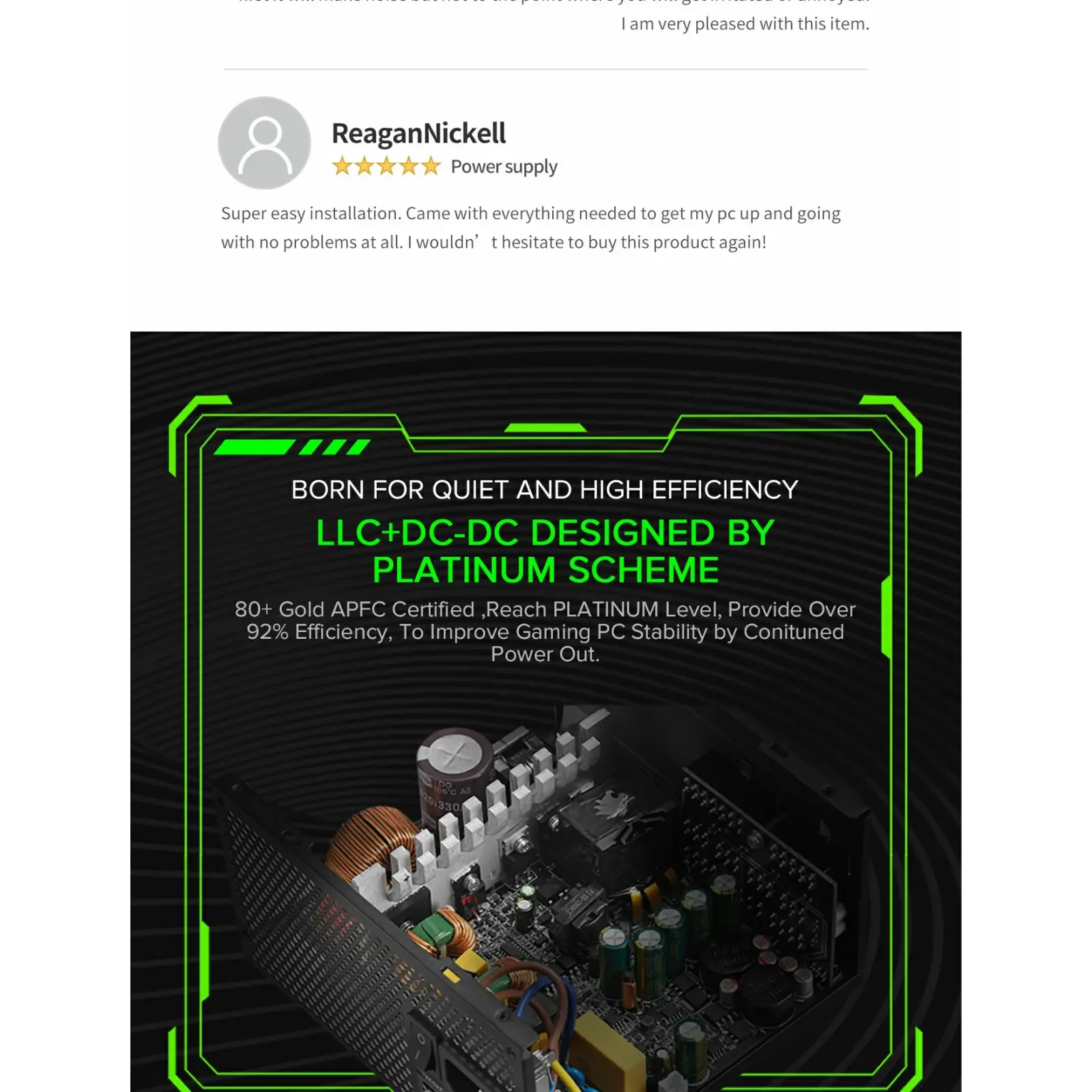 Блок живлення GameMax GX-850 Modular UA