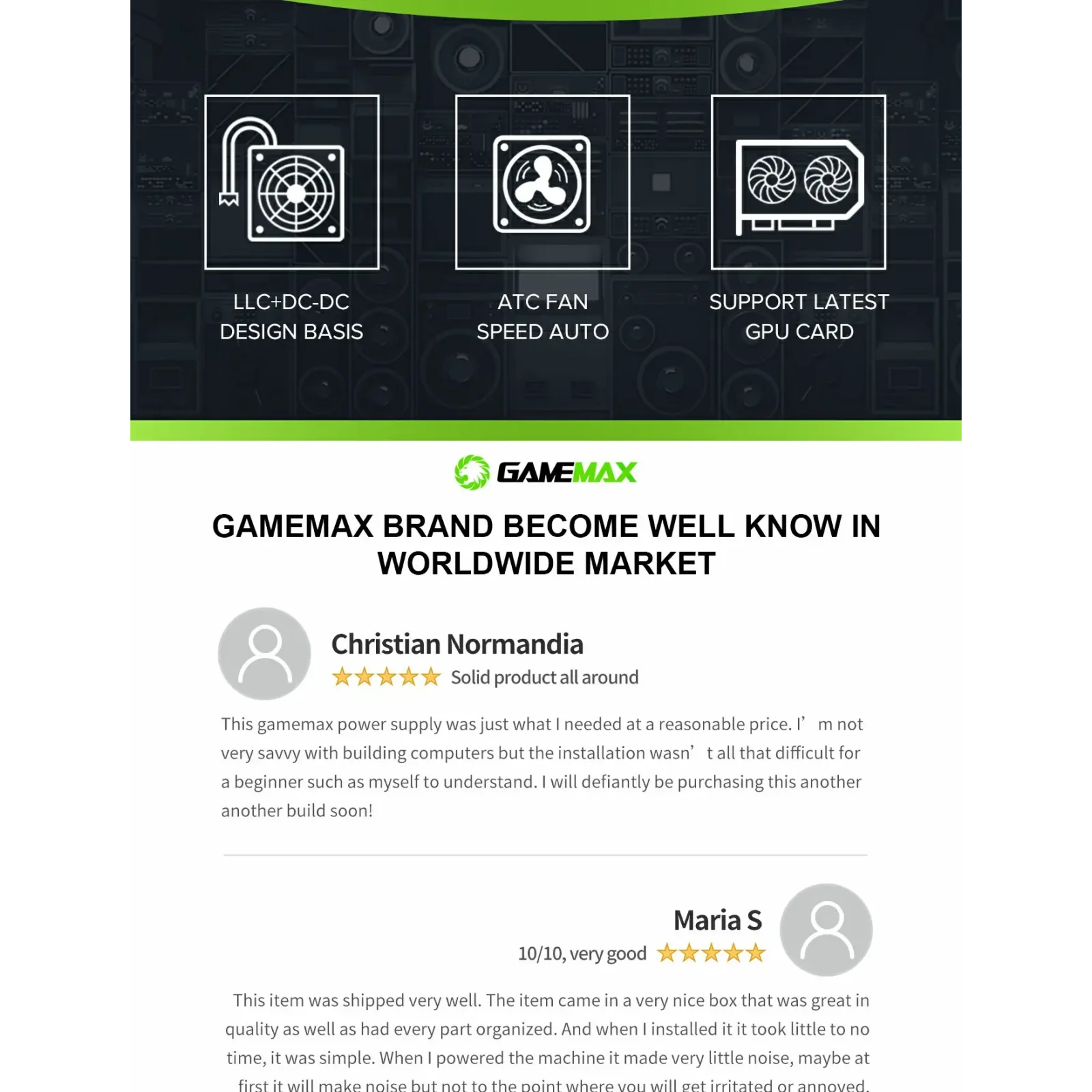 Блок живлення GameMax GX-750 Modular UA