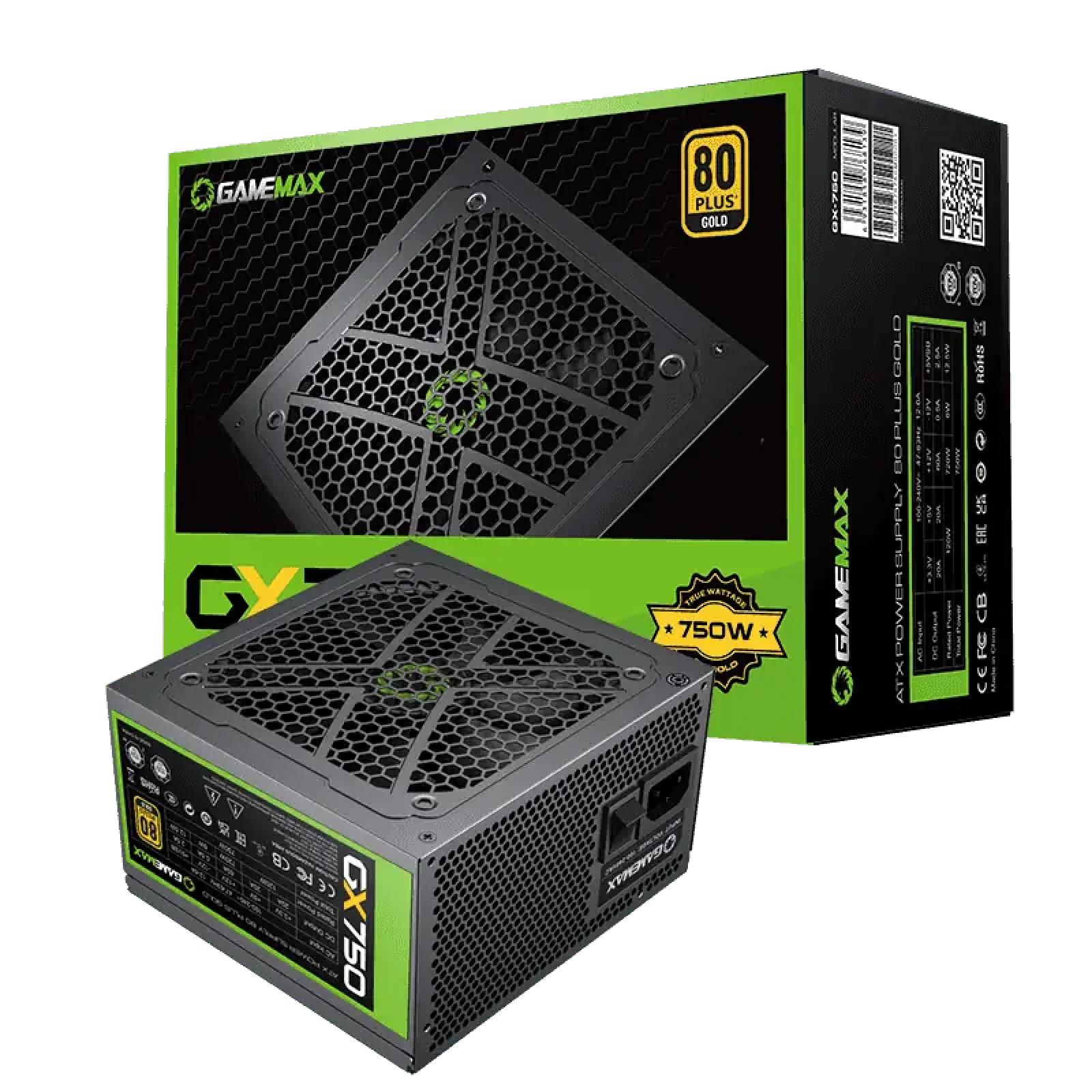 Блок живлення GameMax GX-750 Modular UA