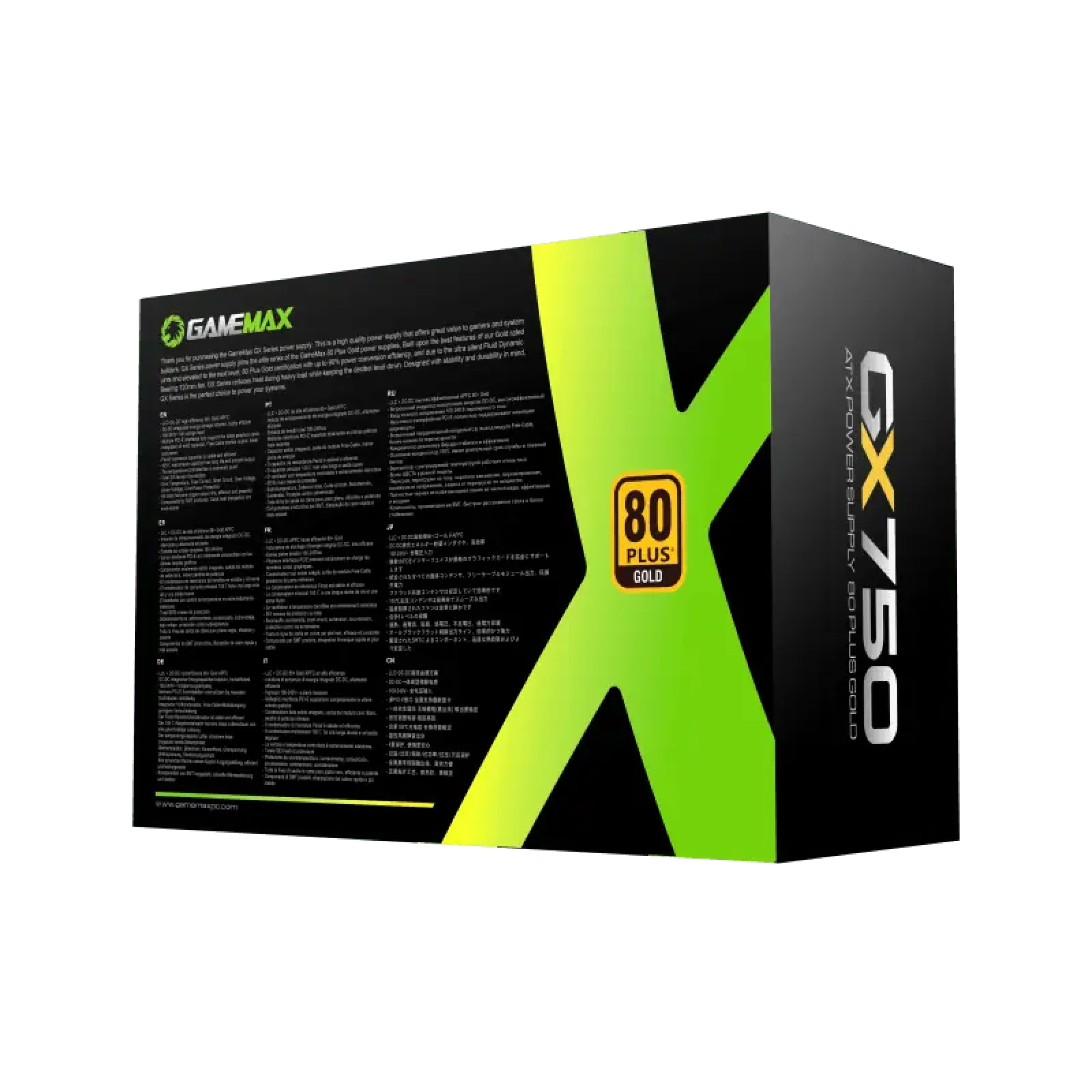 Блок живлення GameMax GX-750 Modular UA