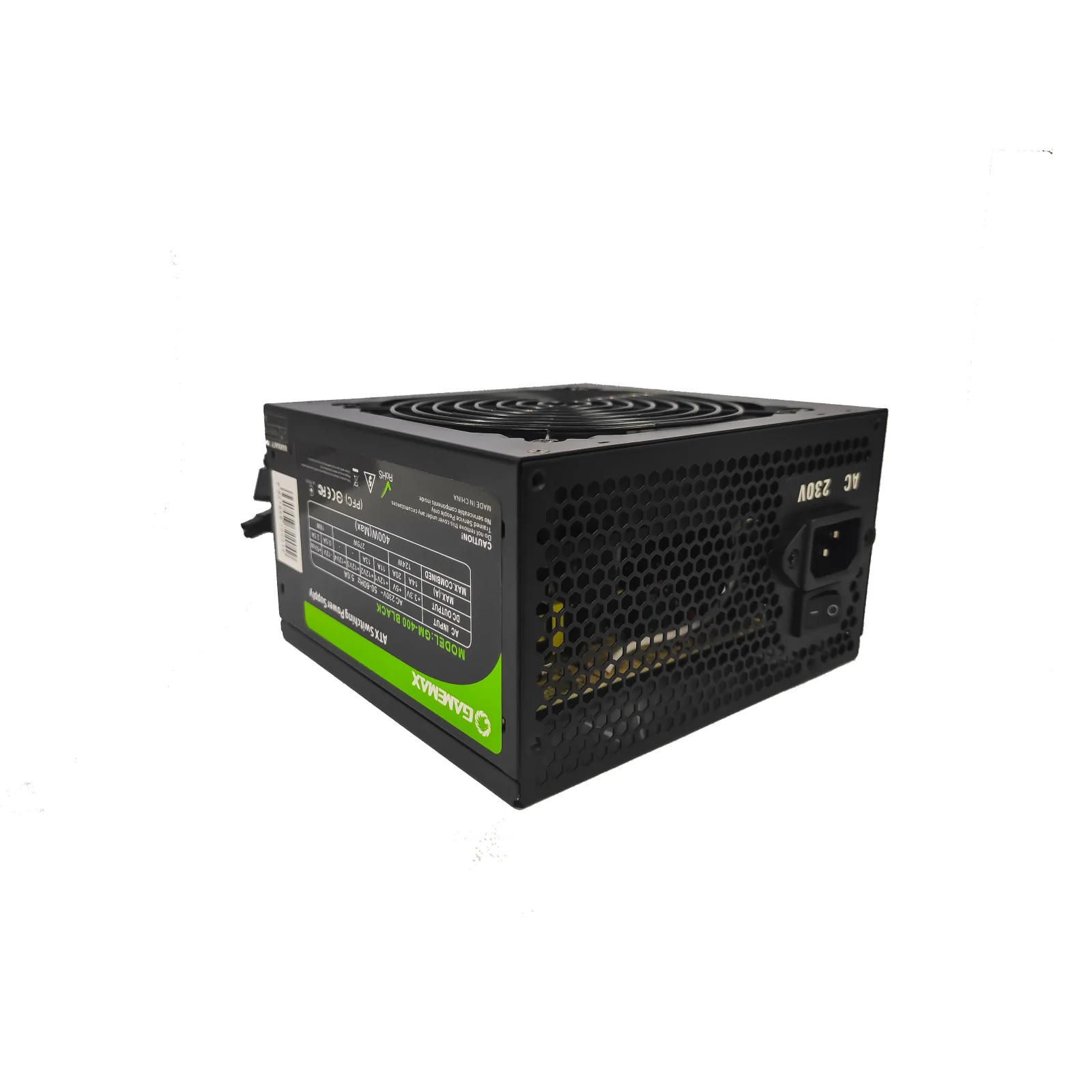 Блок живлення GameMax GM-400 Black UA