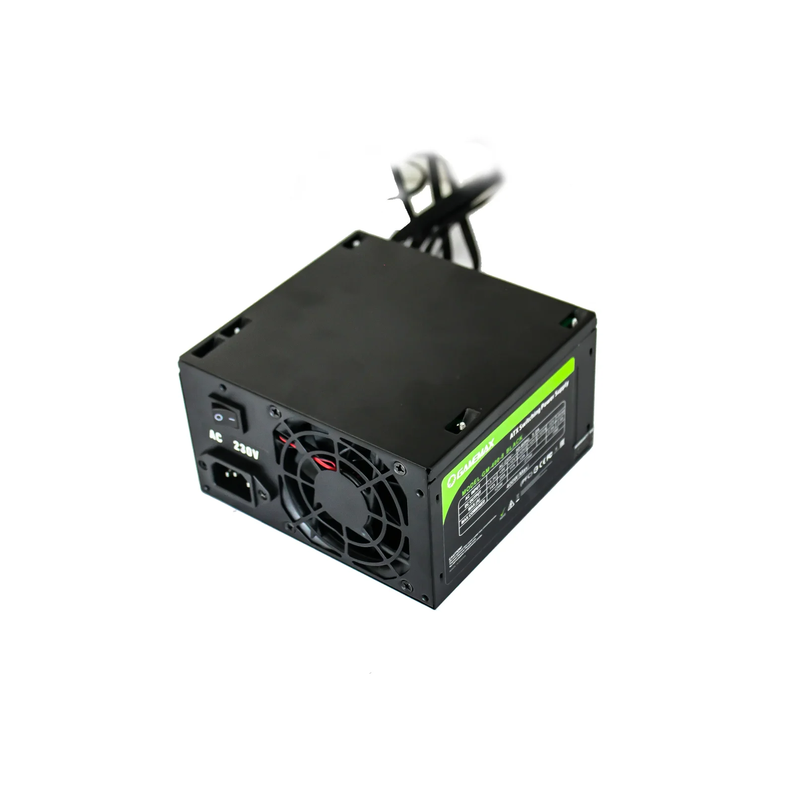 Блок живлення GameMax GM-400-8CM Black UA