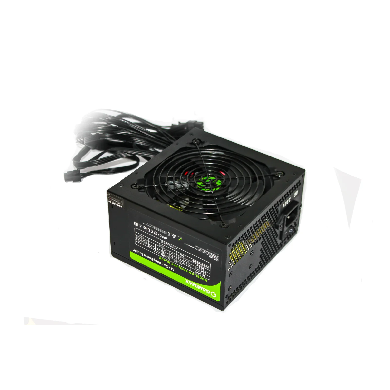 Блок живлення GameMax GM-400-PFC Black UA