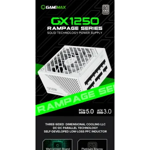Блок живлення GameMax PRO WT (ATX3.0PCIe5.0) UA