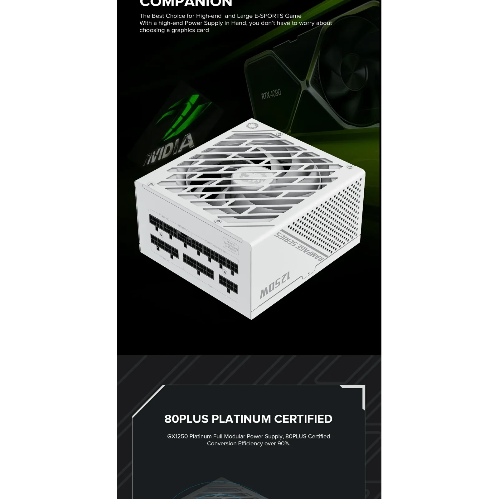 Блок живлення GameMax PRO WT (ATX3.0PCIe5.0) UA