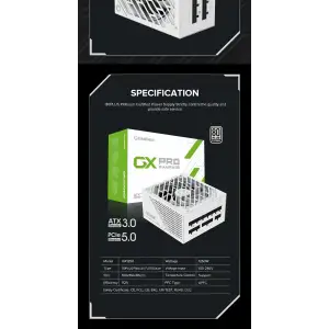 Блок живлення GameMax PRO WT (ATX3.0PCIe5.0) UA