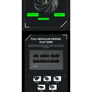 Блок питания GameMax GX-1050 PRO BK (ATX3.0PCIe5.0) UA