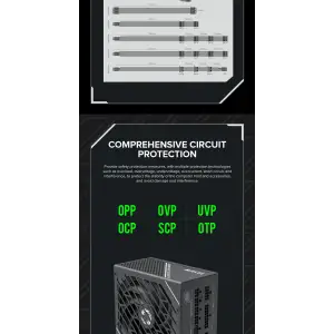 Блок живлення GameMax GX-1050 PRO BK (ATX3.0PCIe5.0) UA