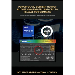 Блок живлення GameMax RGB-750 PRO UA