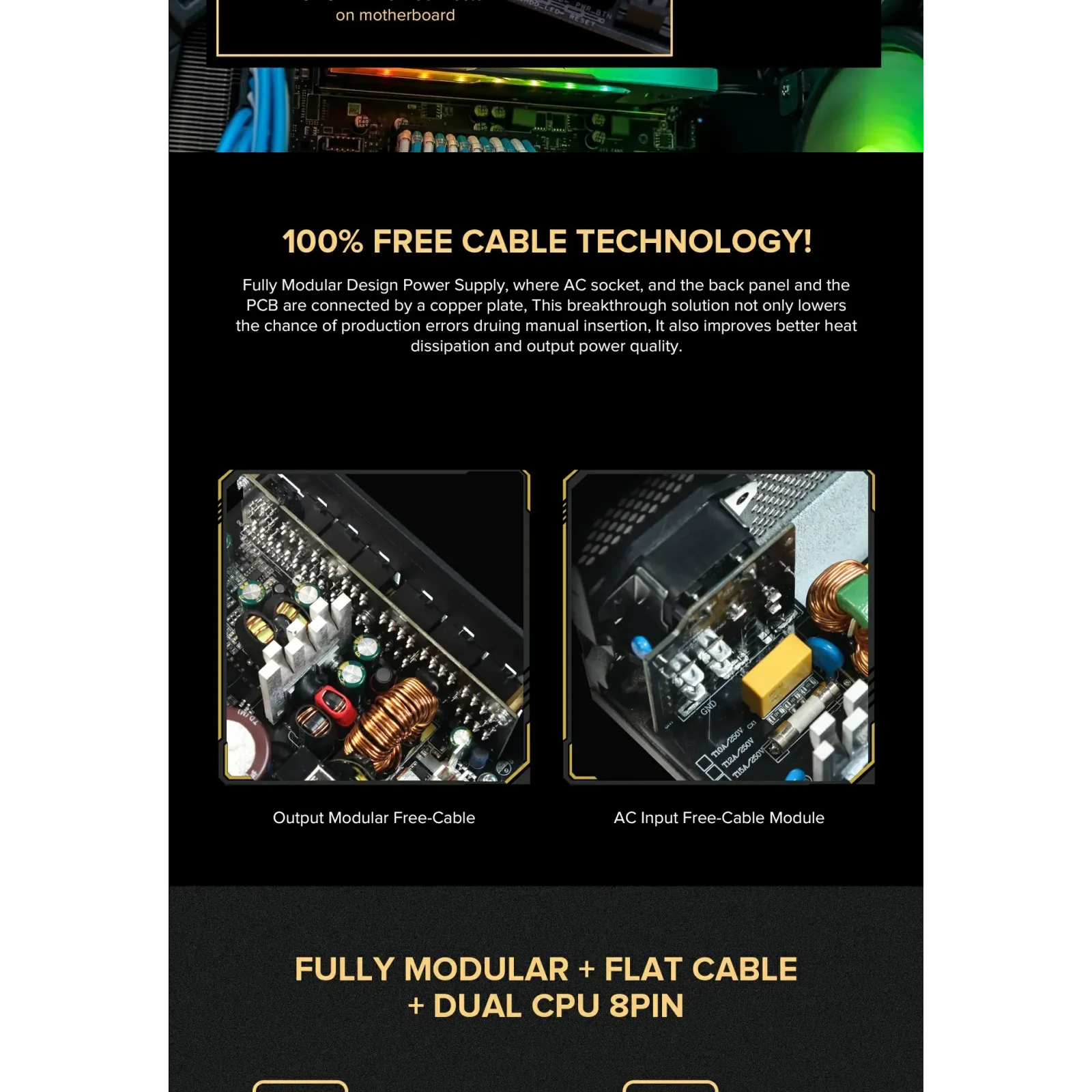 Блок живлення GameMax RGB-750 PRO UA