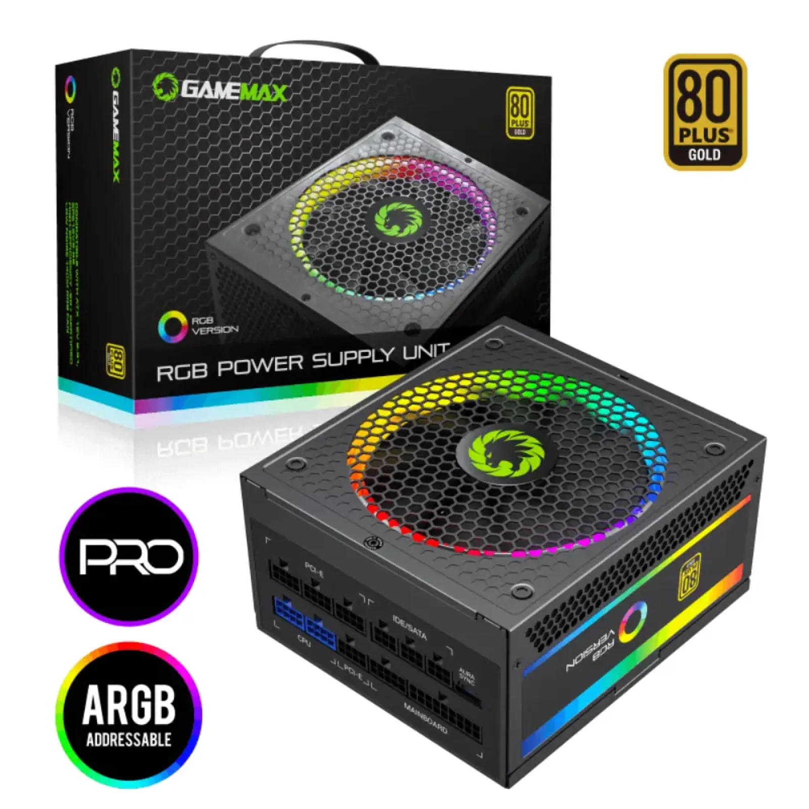 Блок питания GAMEMAX RGB850 PRO UA
