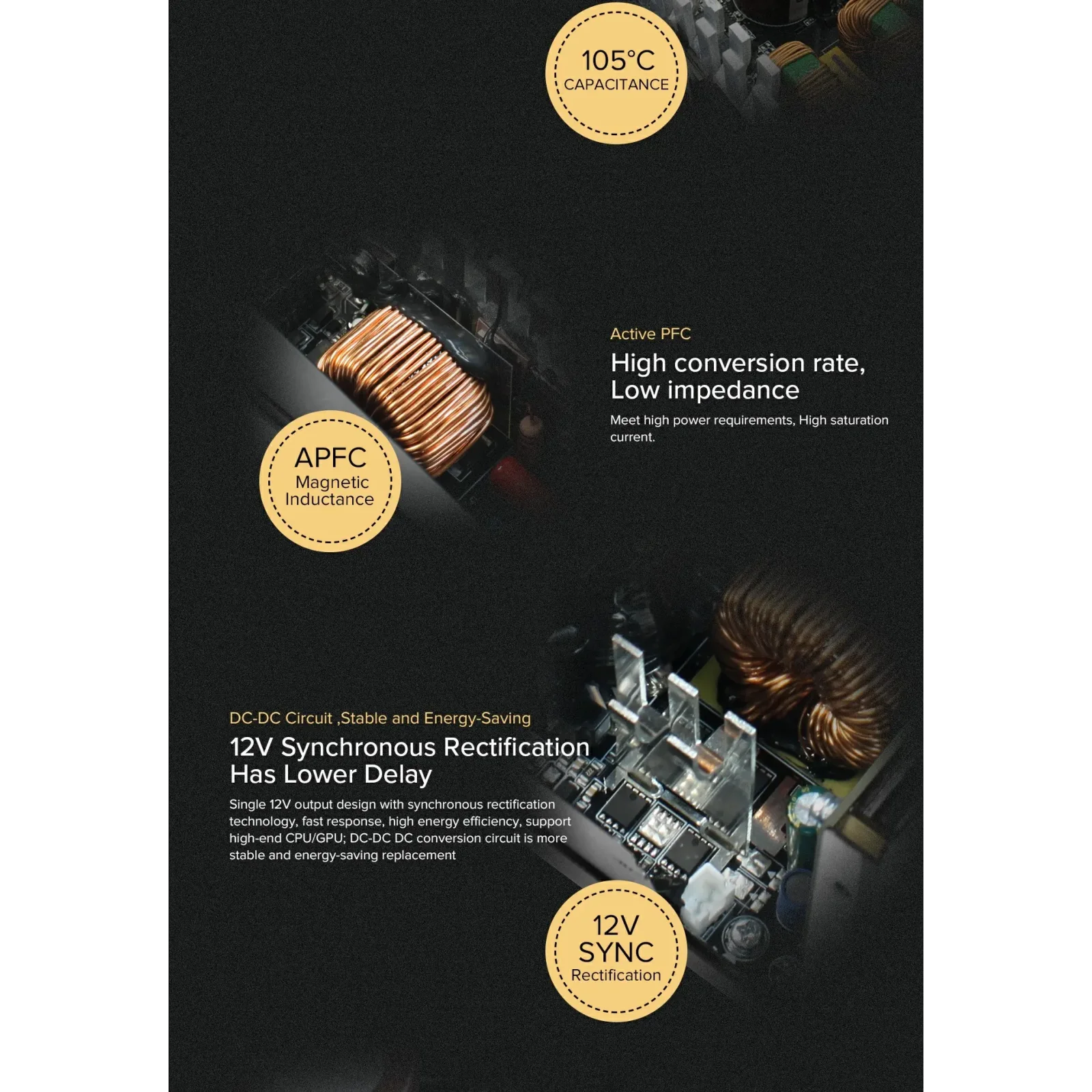 Блок питания GAMEMAX RGB850 PRO UA