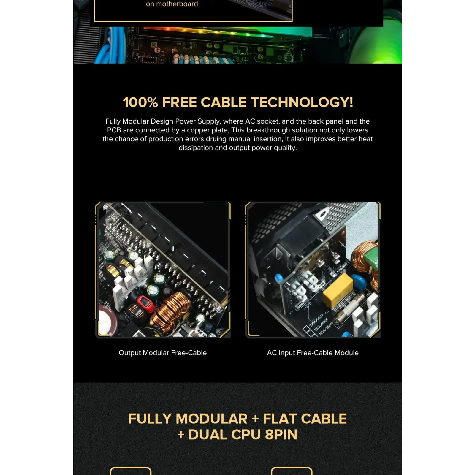 Блок питания GAMEMAX RGB850 PRO UA