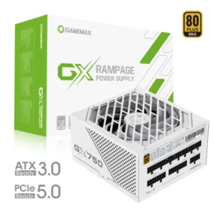 Блок питания GameMaxGX-750 PRO WH (ATX3.0 PCIe5.0) UA
