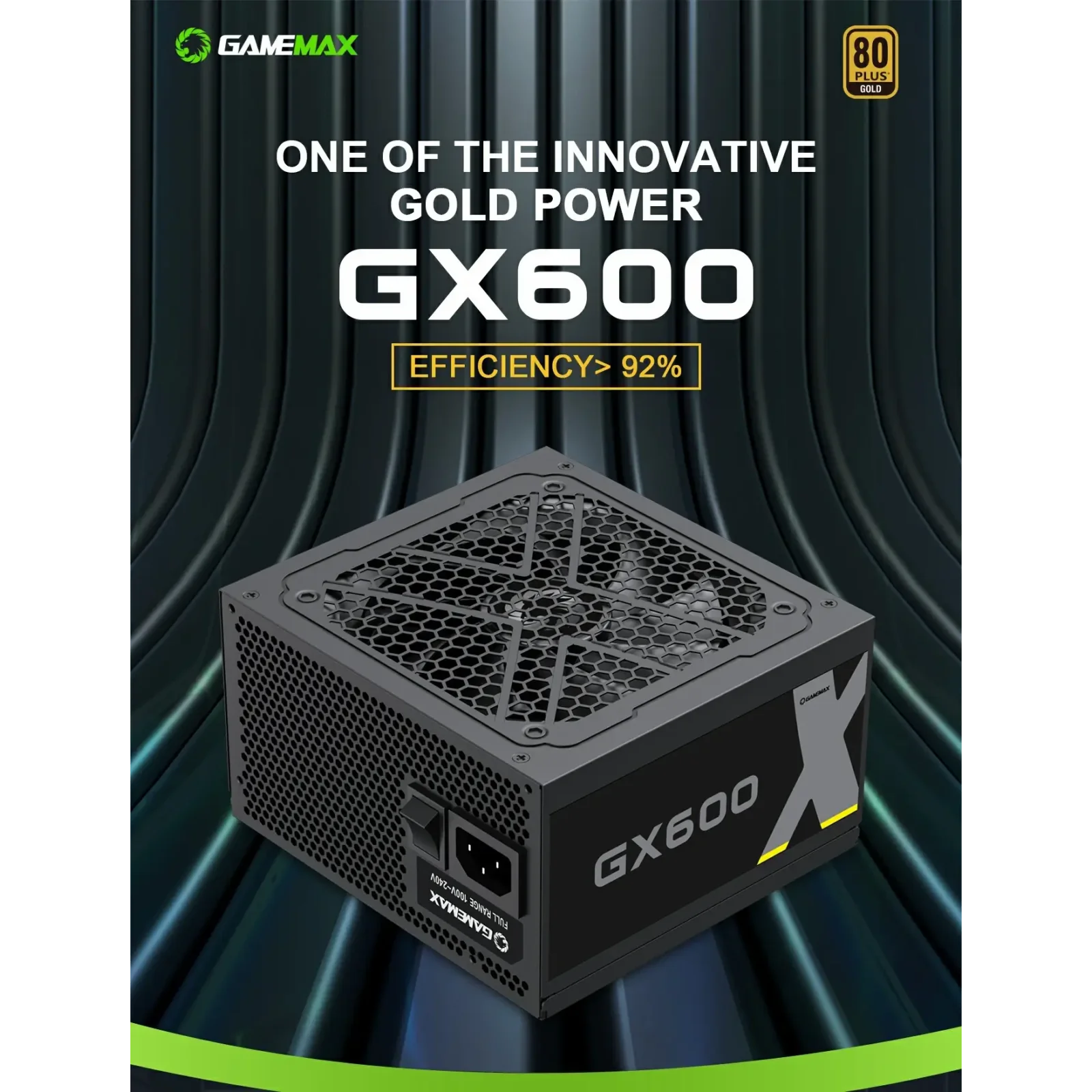Блок живлення GameMax GX-600 UA