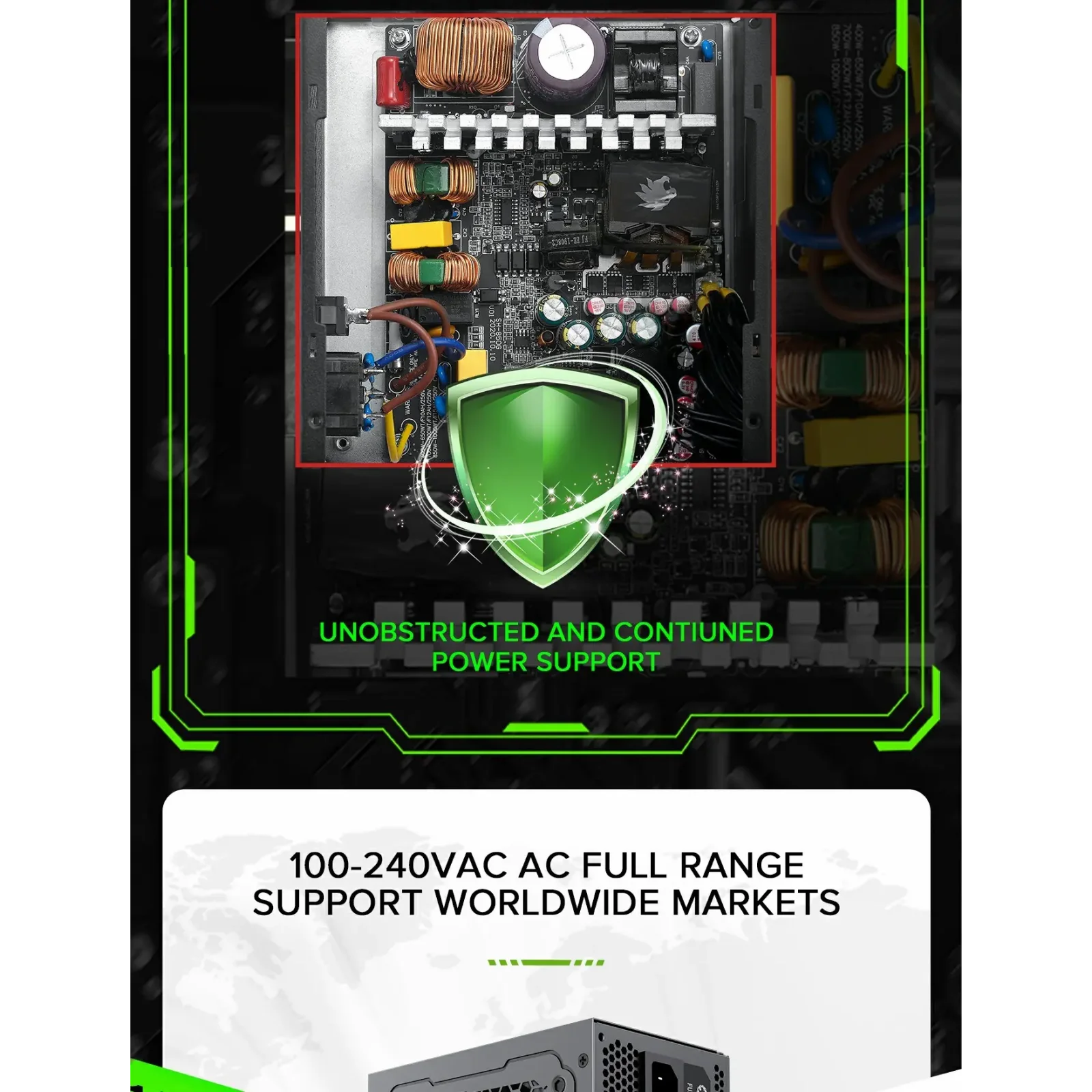 Блок живлення GameMax GX-600 UA