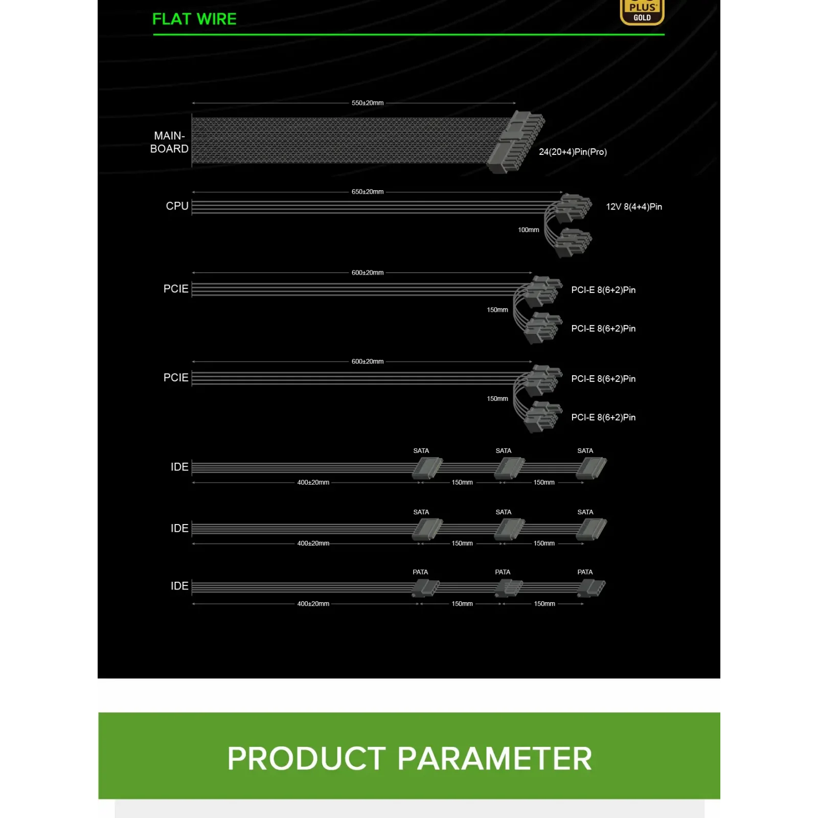 Блок живлення GameMax GX-600 UA