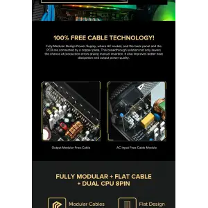 Блок живлення GameMax RGB850 PRO WH UA