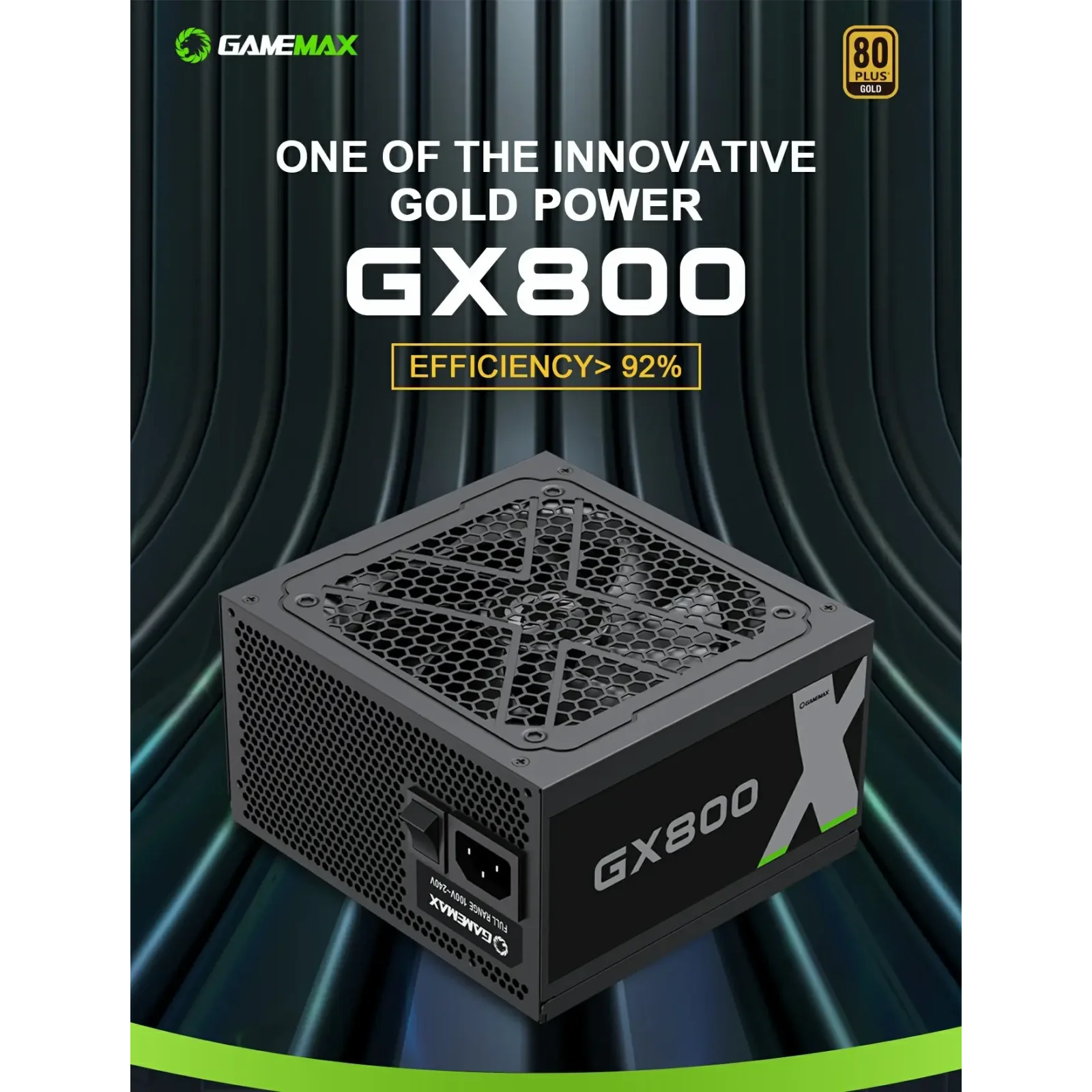 Блок питания GameMax GX-800 UA