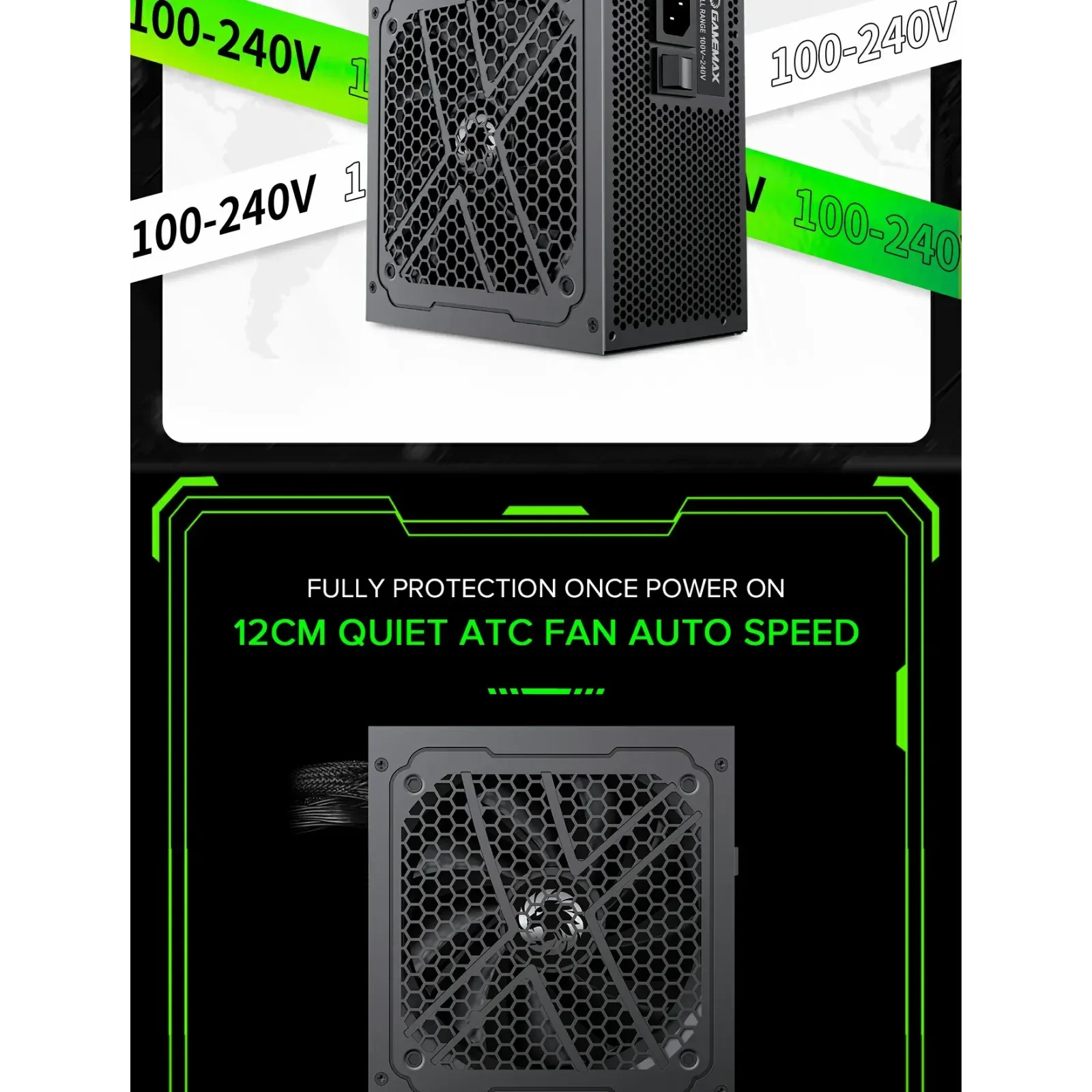 Блок питания GameMax GX-800 UA