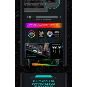 Блок живлення GameMax RGB 850 PRO (ATX3.1 PCIe5.1) UA