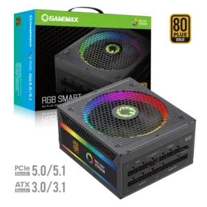 Блок живлення GameMax RGB 750 PRO (ATX3.1 PCIe5.1) UA