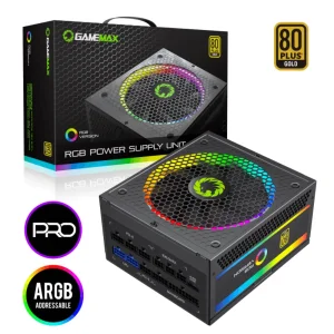 Блок живлення GameMax RGB 750 PRO (ATX3.1 PCIe5.1) UA