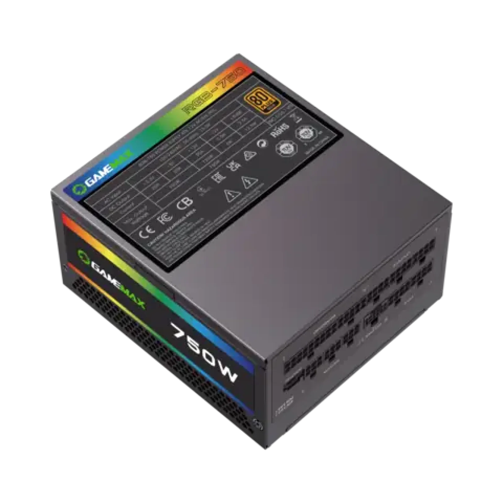 Блок живлення GameMax RGB 750 PRO (ATX3.1 PCIe5.1) UA
