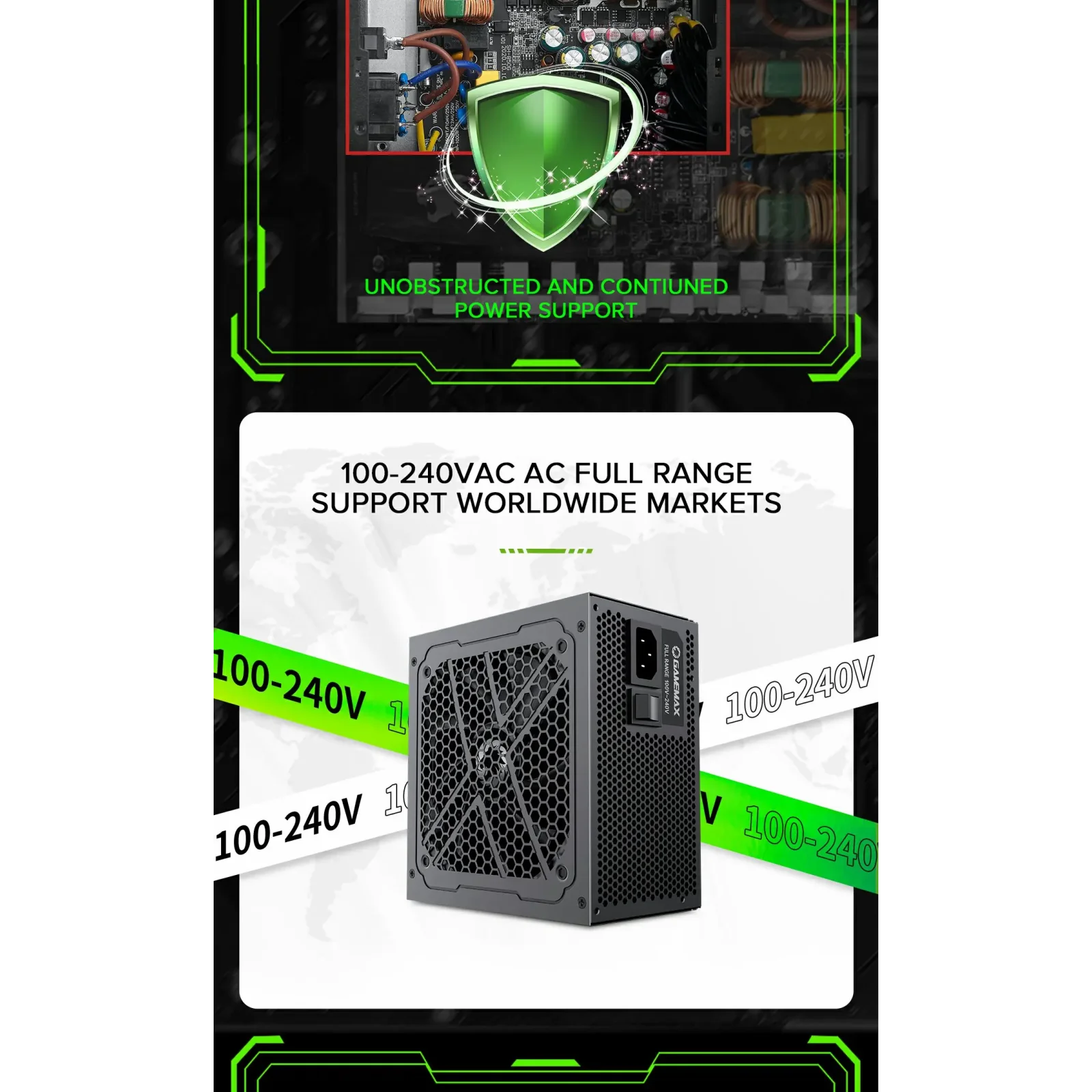 Блок живлення GameMax GX-700 UA