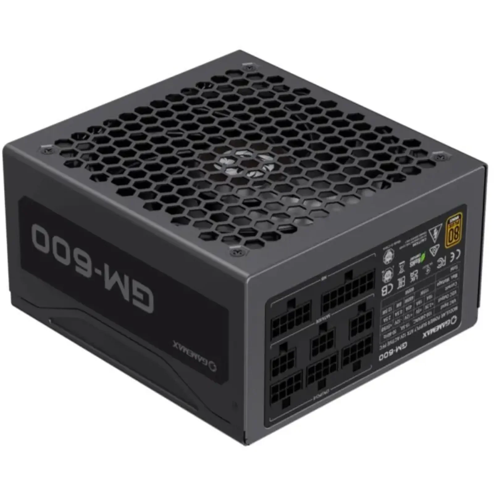 Блок питания GAMEMAX GM-600 Modular UA